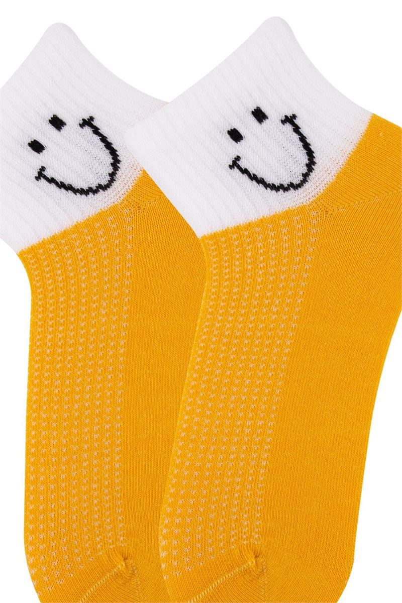 BROSS 3D SMILE BOYS ANKLE SOCKS ASORTY