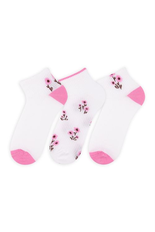 FLORAL WOMEN ANKLE SOCKS 12