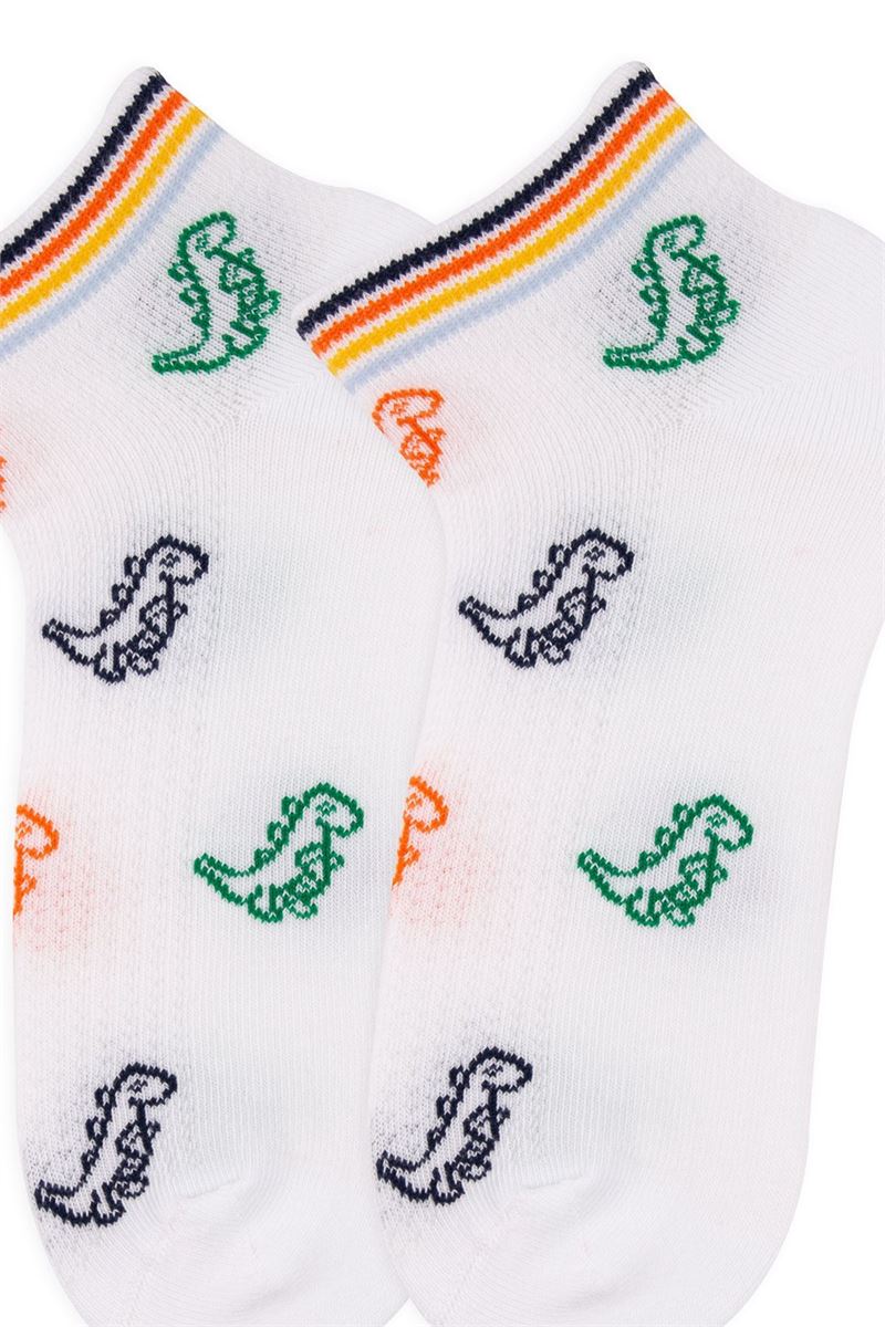 BROSS DINOSAURS BOYS ANKLE SOCKS ASORTY