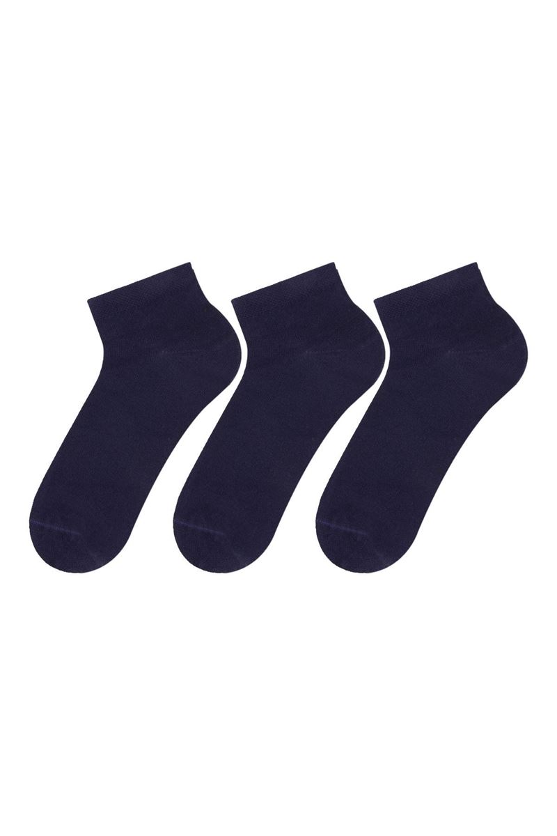 BROSS SIMPLE BAMBOO KIDS  BOOTIES NAVY BLUE