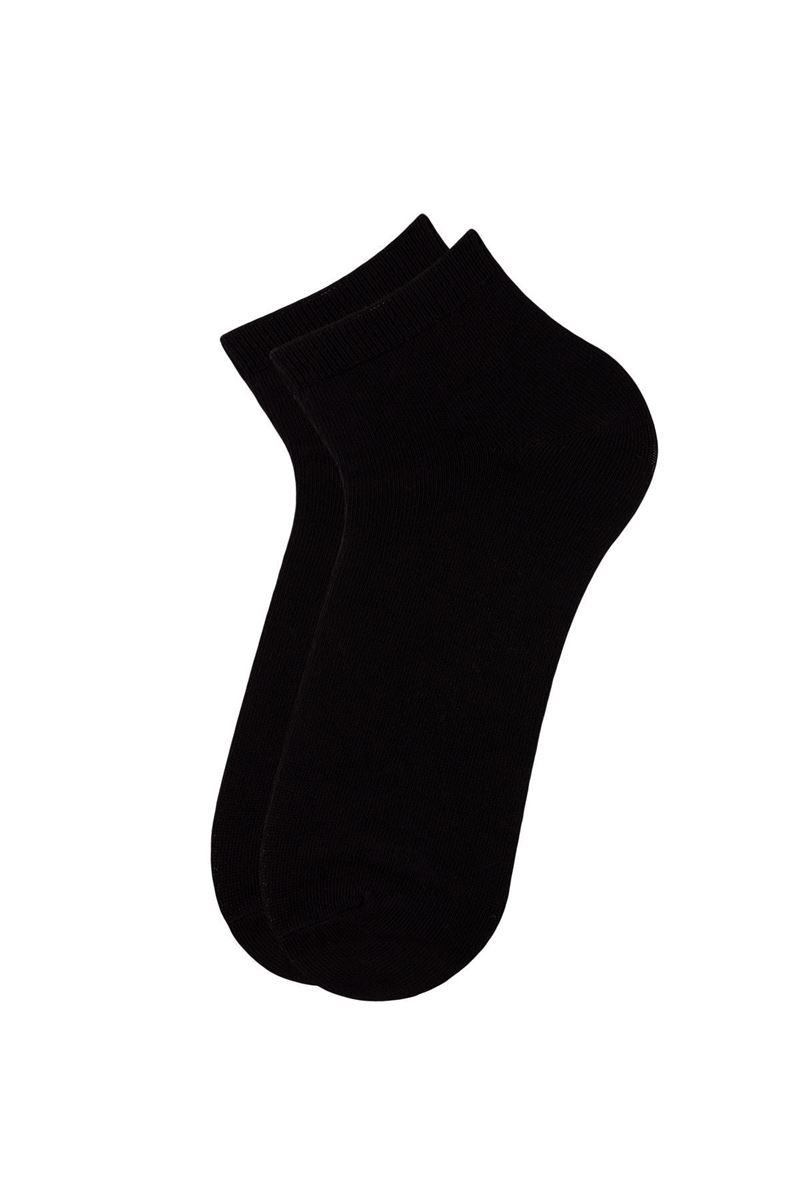 BROSS PLAIN WOMEN SOCKS BLACK