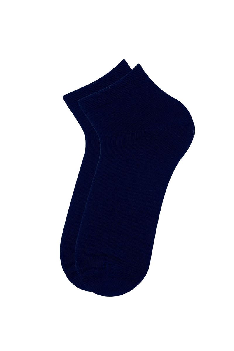 BROSS PLAIN WOMEN SOCKS NAVY BLUE