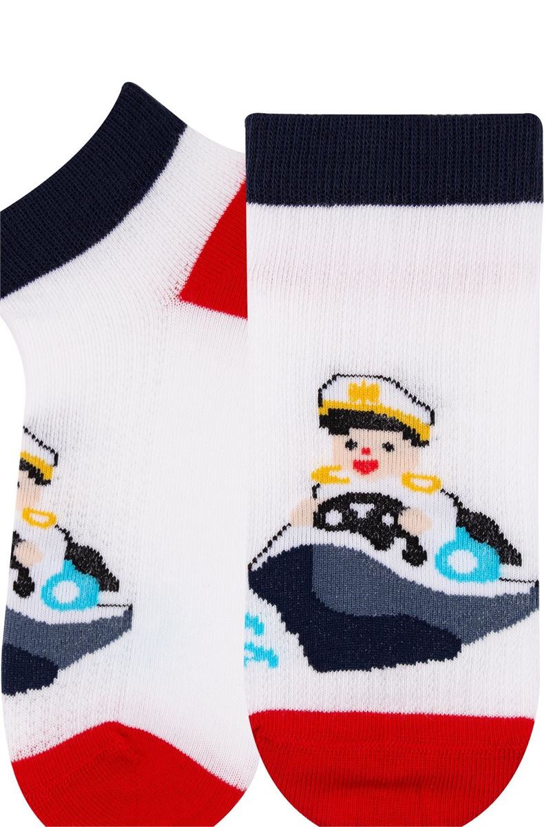 BROSS CAPTAIN AND SAILING BOYS ANKLE SOCKS ASORTY