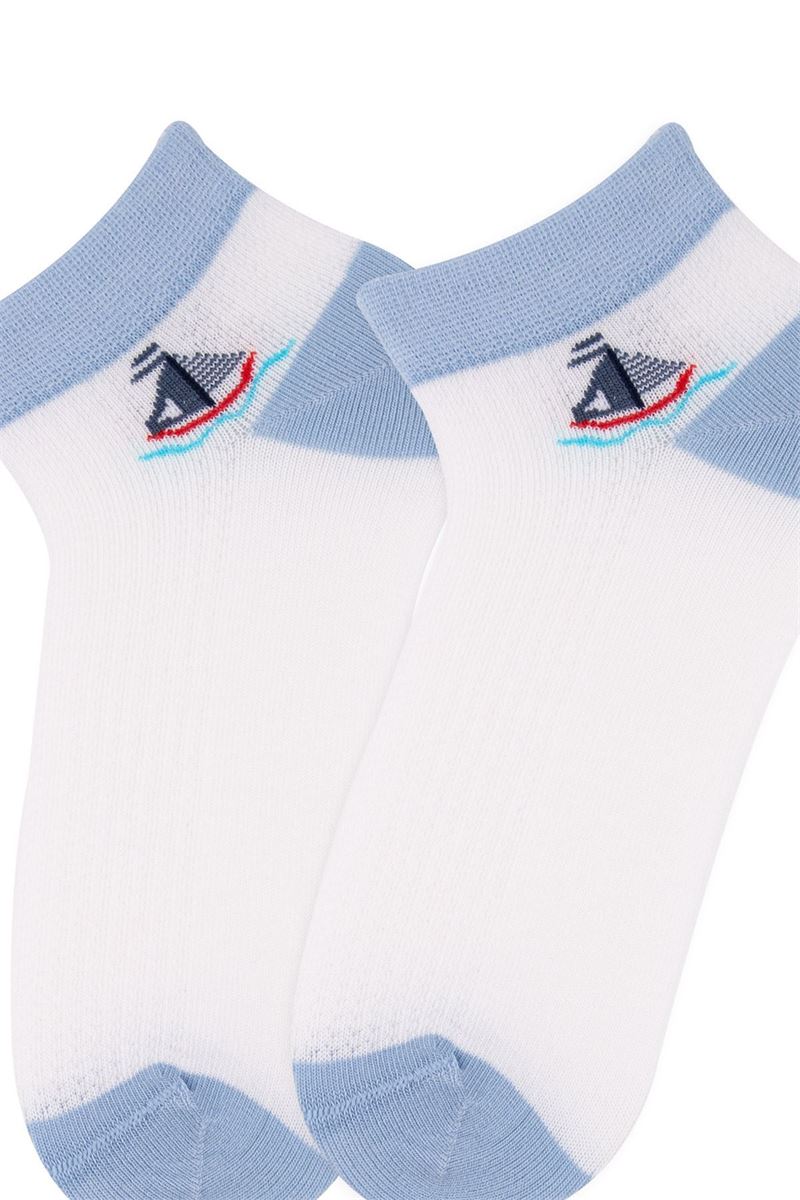 BROSS CAPTAIN AND SAILING BOYS ANKLE SOCKS ASORTY