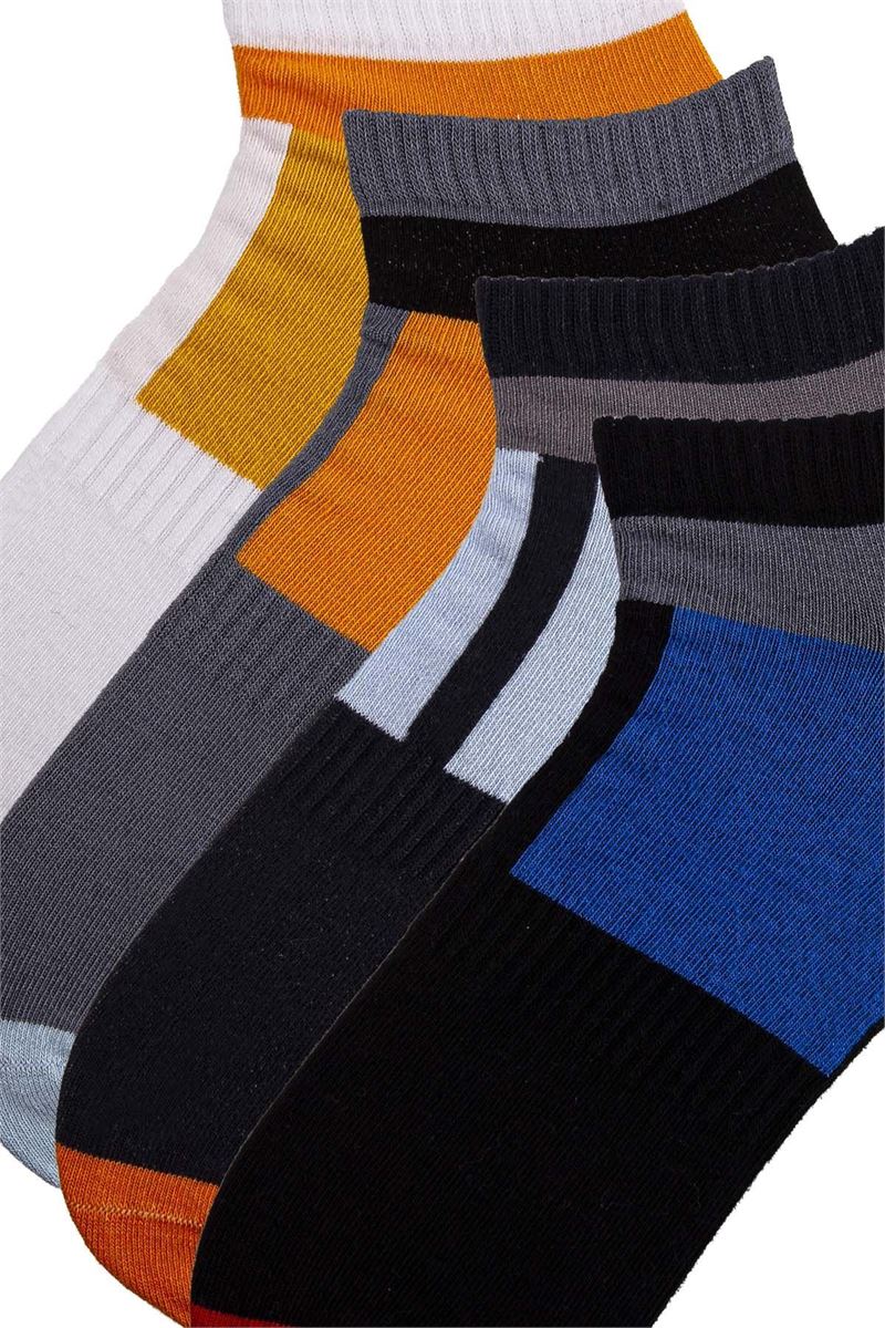 BROSS MEN COLOURFUL ANKLE SOCKS ASORTY