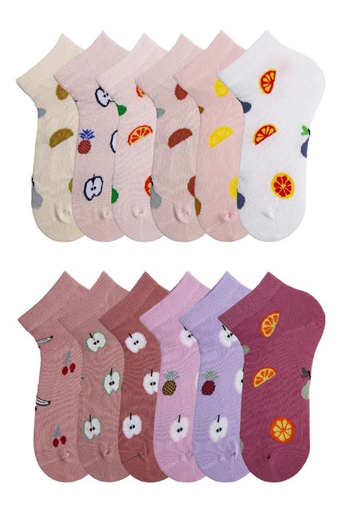 Women Fruits Ankle Socks 12