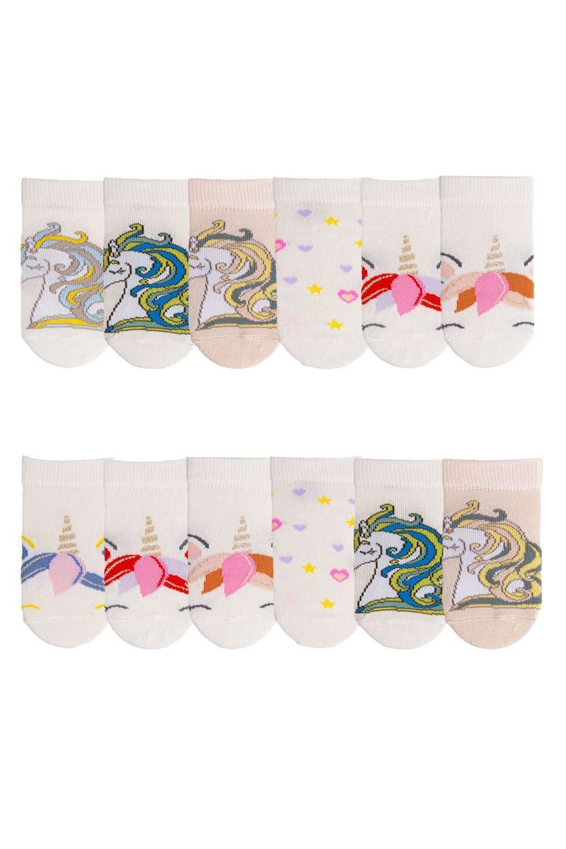 TULIP KIDS UNICORN ANKLE SOCKS ASORTY