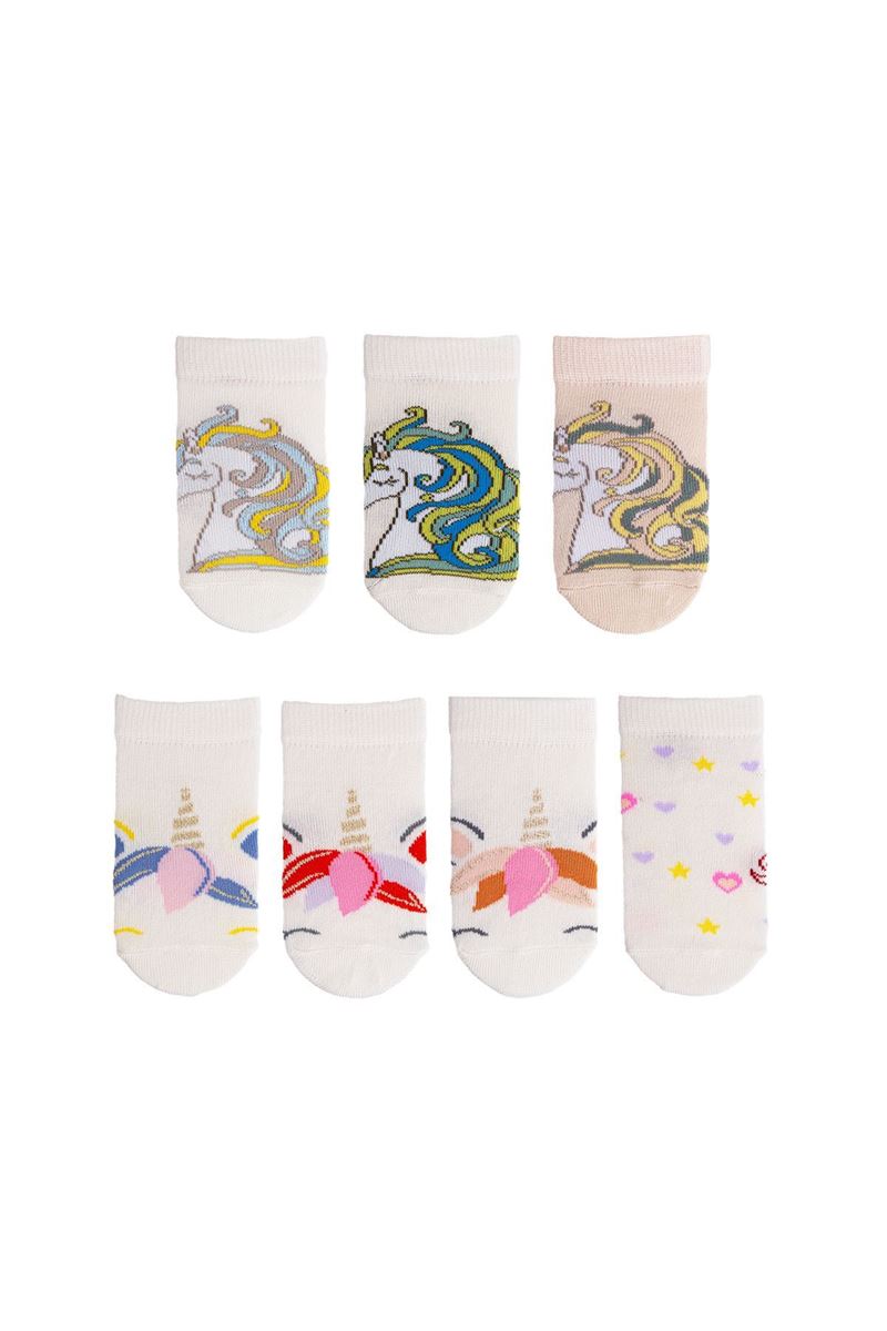 TULIP KIDS UNICORN ANKLE SOCKS ASORTY