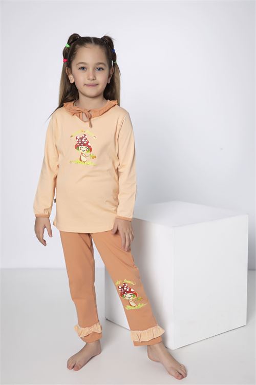 Girls' Mushroom Pyjama Set 6