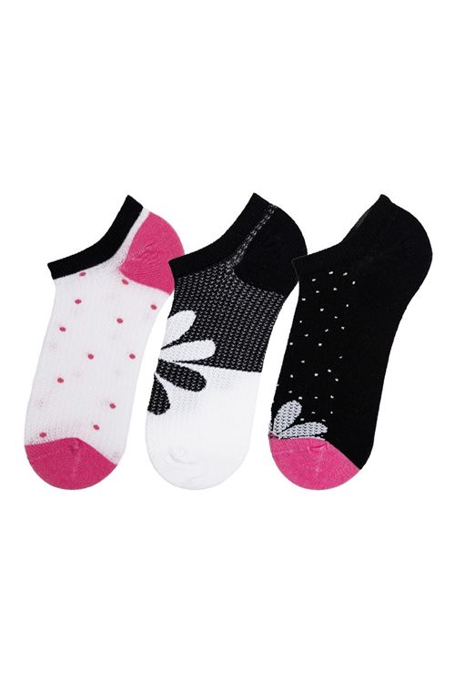 Women Flower Sneaker Socks 12