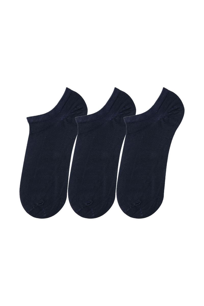 BROSS BAMBOO SNEAKER SOCKS NAVY BLUE