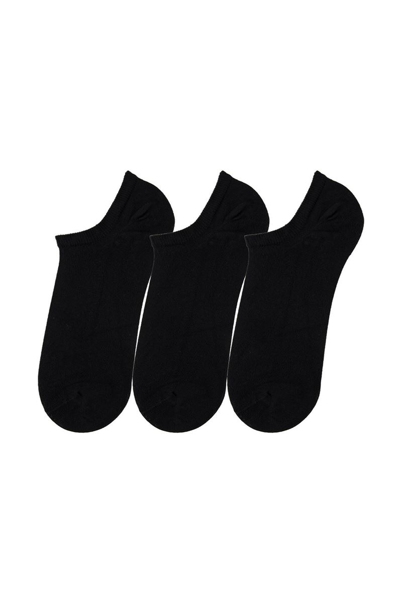 BROSS BAMBOO SNEAKER SOCKS BLACK