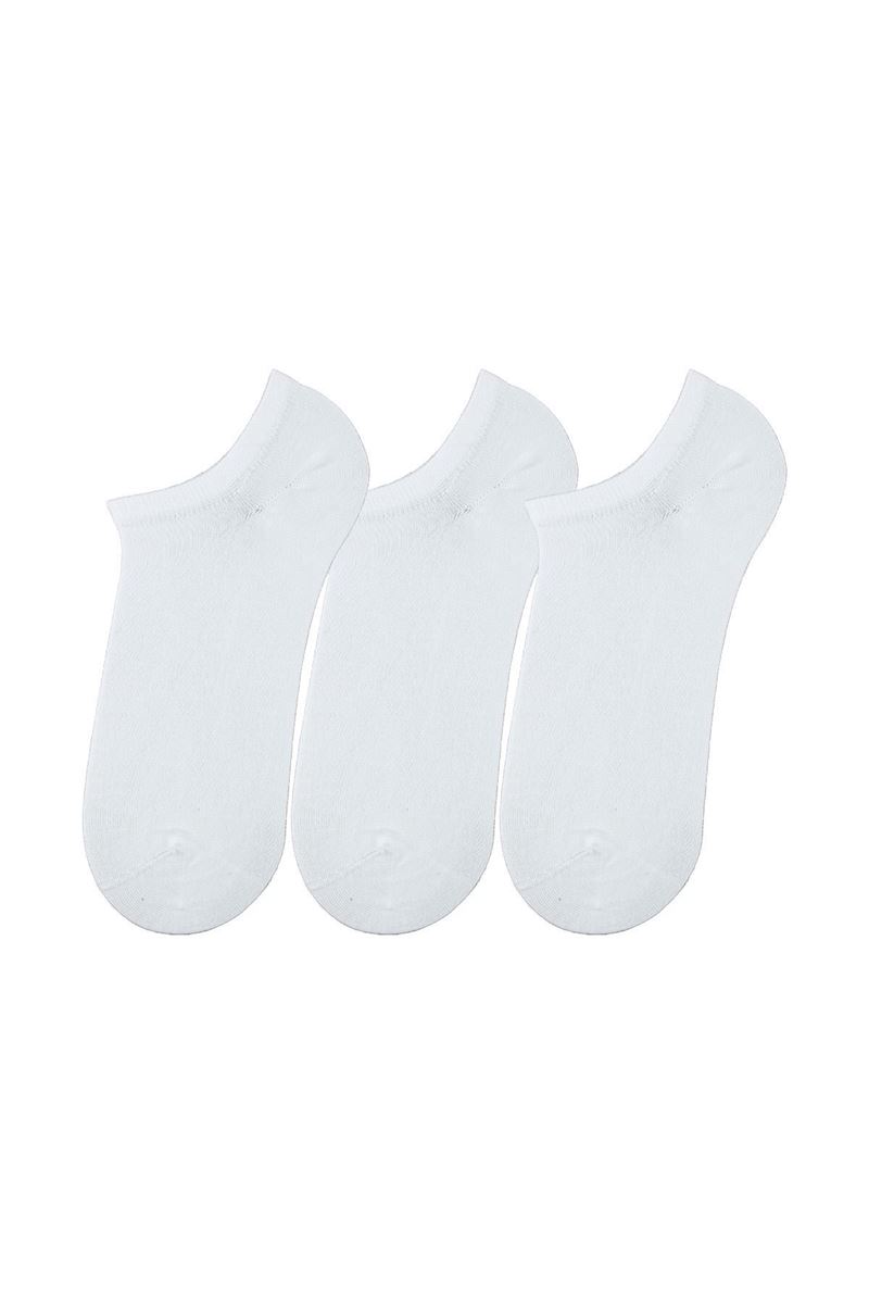 BROSS BAMBOO SNEAKER SOCKS WHITE