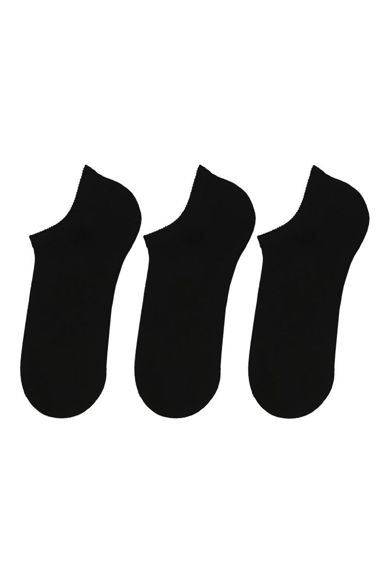 BROSS SIMPLE WOMEN S SNEAKER SOCKS BLACK