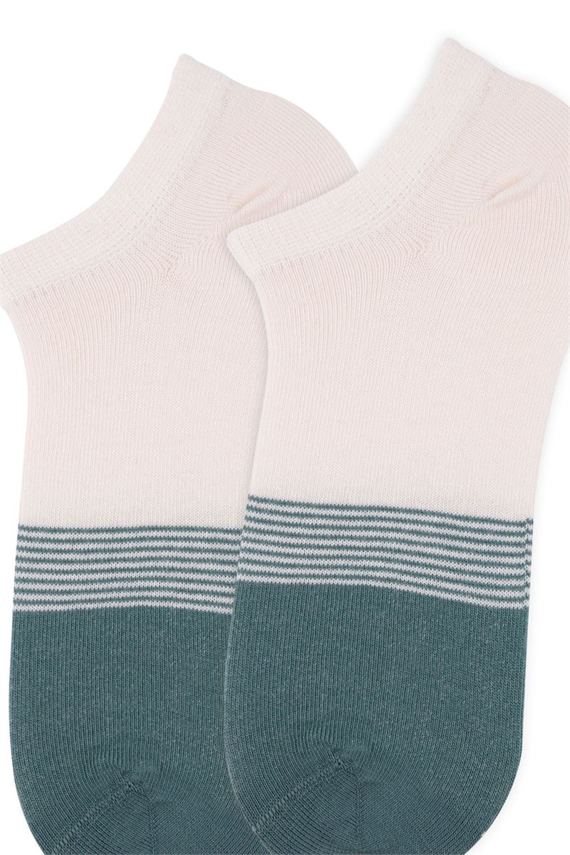 BROSS CHECKERED&STRIPED WOMEN SNEAKER SOCKS ASORTY