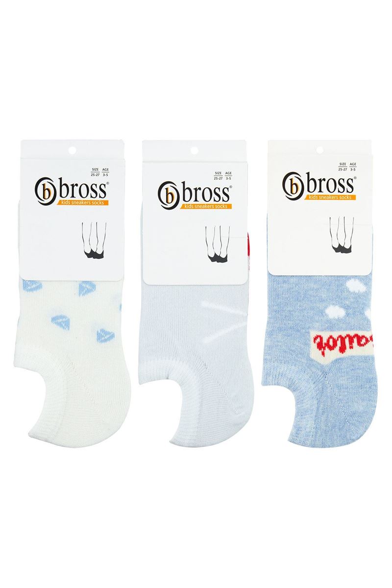 BROSS NET PATTERNED BABY GIRLS KNEE HIGH SOCKS ASORTY