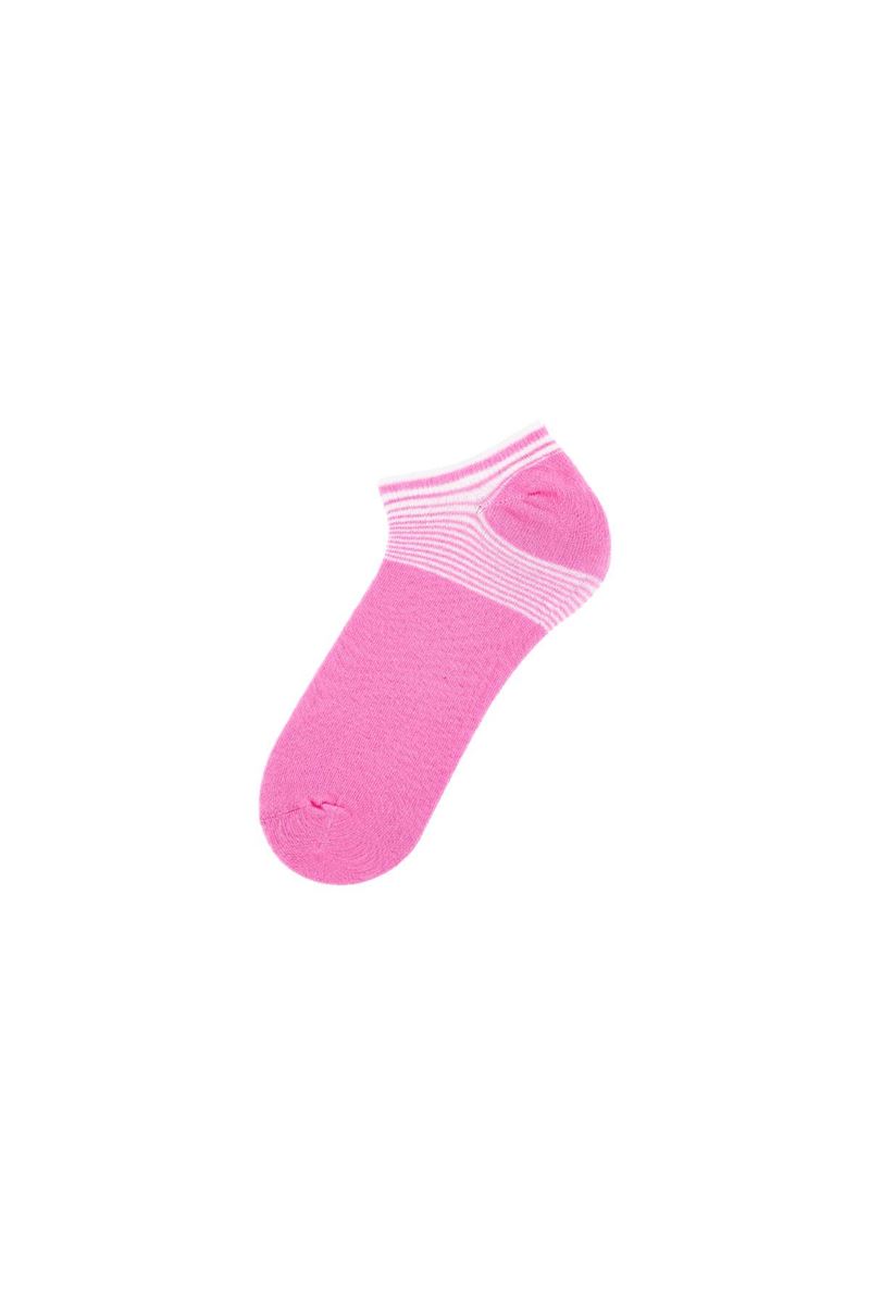 BROSS PINK CHECKERED WOMEN SNEAKER SOCKS ASORTY