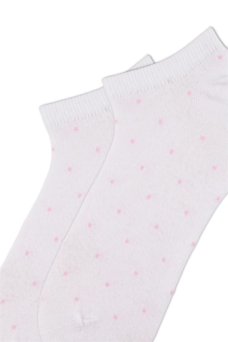 BROSS PINK CHECKERED WOMEN SNEAKER SOCKS ASORTY