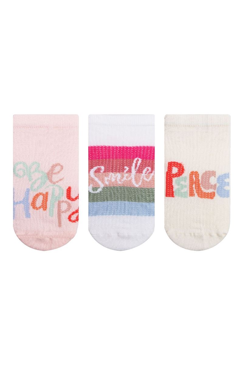 BROSS WOMEN COLOURFUL ANKLE SOCKS ASORTY