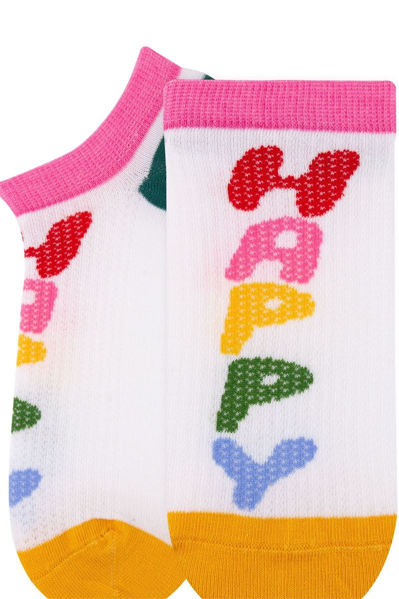 BROSS COLORFUL DOTS WOMEN SNEAKER SOCKS ASORTY