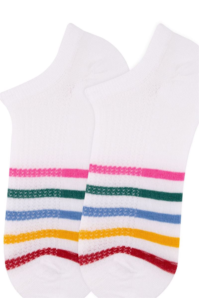 BROSS COLORFUL DOTS WOMEN SNEAKER SOCKS ASORTY