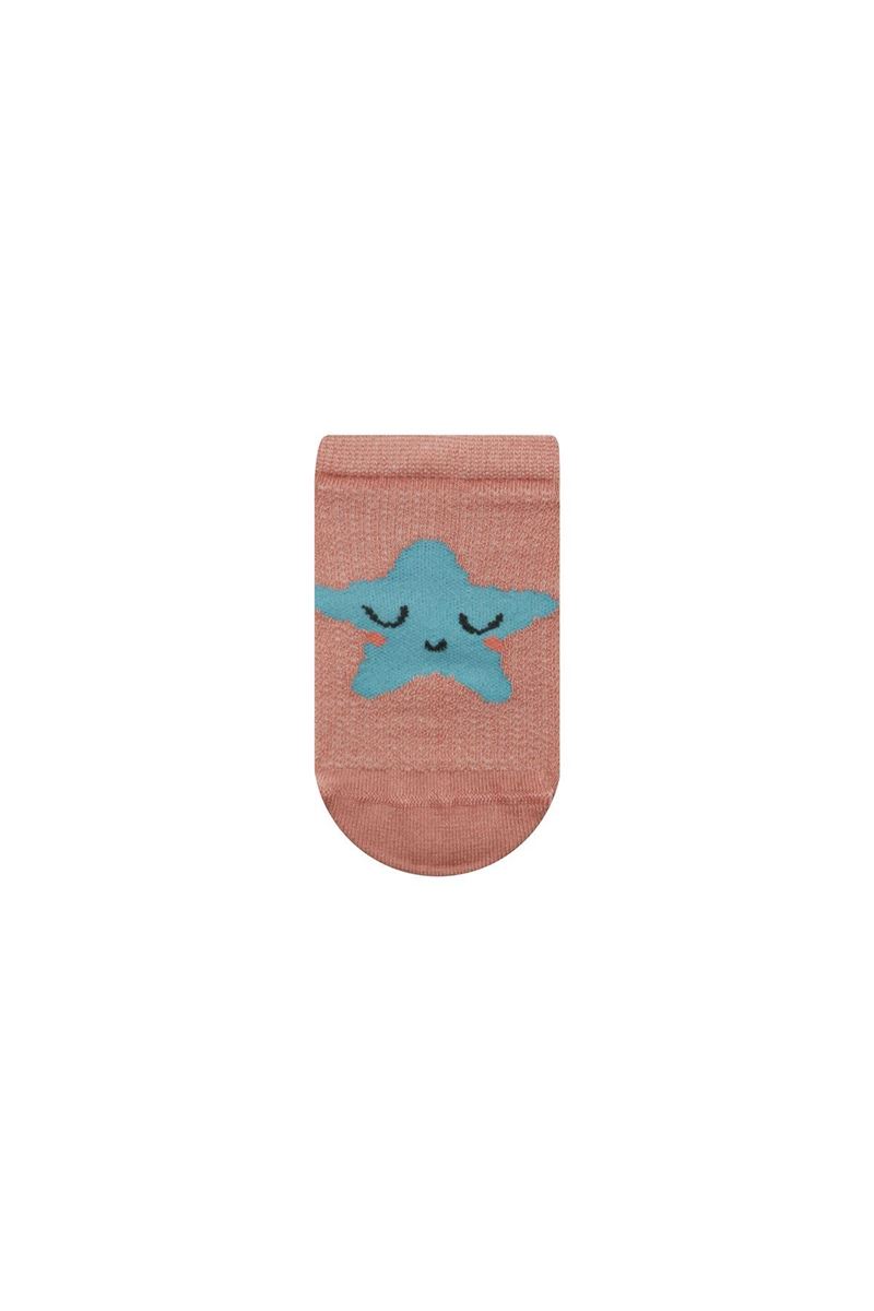 BROSS CLOUD, STAR PATTERNED GIRLS SNEAKER SOCKS ASORTY