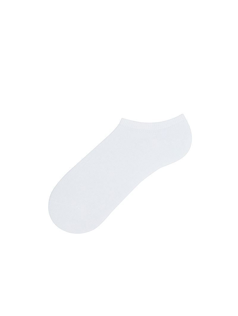 BROSS SIMPLE MEN S SNEAKER SOCKS WHITE