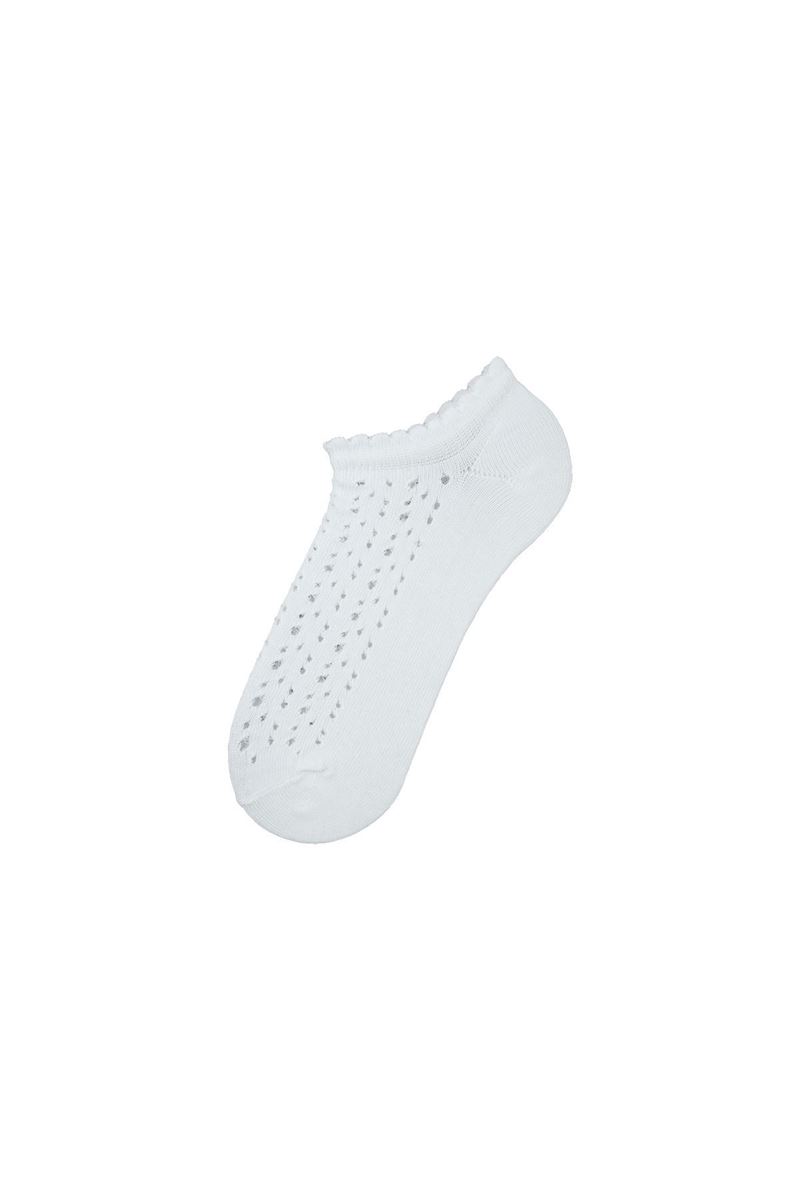 BROSS NET WOMEN S SNEAKER SOCKS WHITE