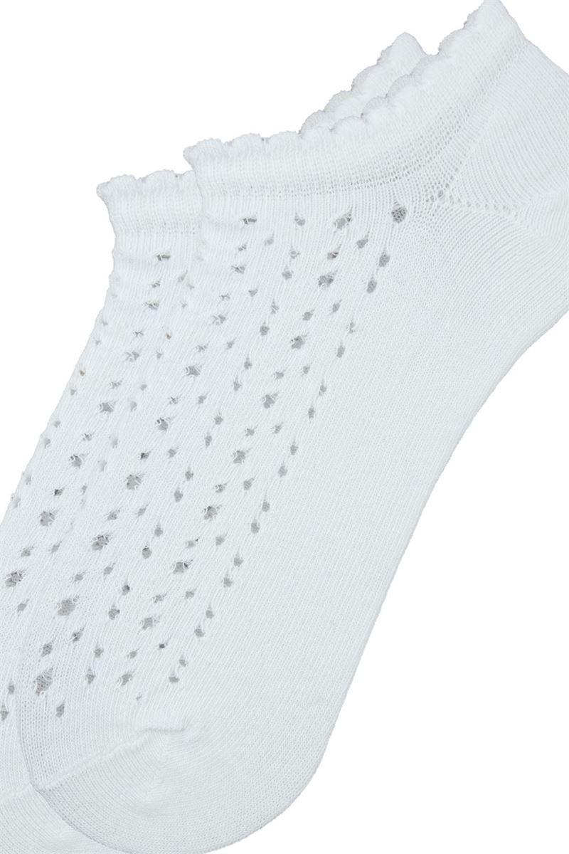 BROSS NET WOMEN S SNEAKER SOCKS WHITE