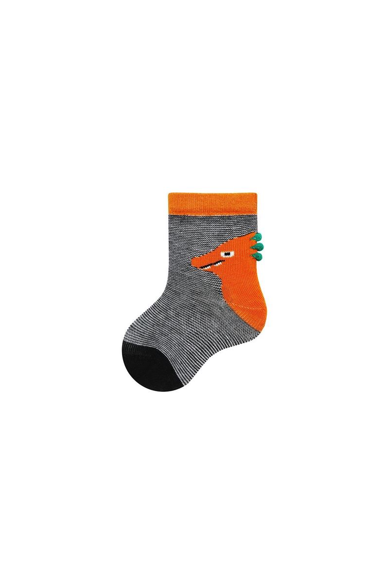 BROSS 3D CIRCLE DINO BABY BOYS SOCKS ASORTY