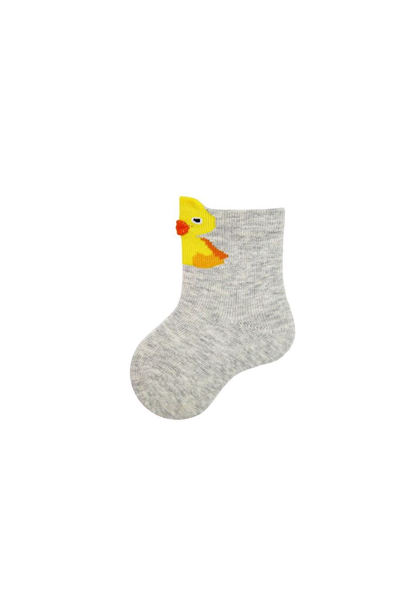 BROSS 3D DUCK PATTERNED BABY GIRLS SOCKS ASORTY