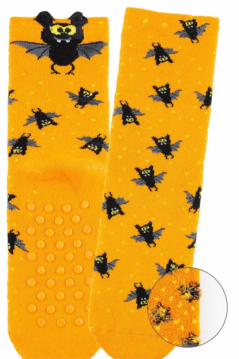 BROSS 3D HALLOWEEN BOYS’ TERRY SOCKS ASORTY