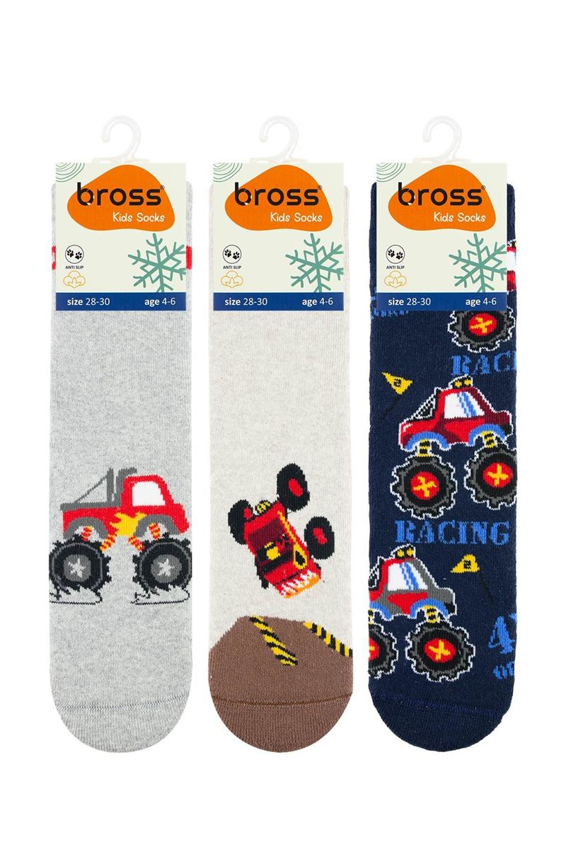 BROSS OFF ROAD BOYS’ TERRY SOCKS ASORTY