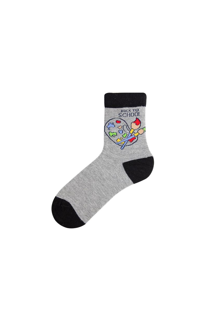 BROSS BOY ANKLE SOCKS BACKTOSCHOOL THEME ASORTY