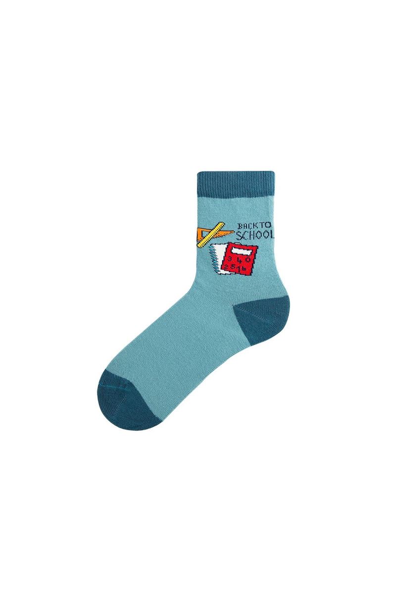 BROSS BOY ANKLE SOCKS BACKTOSCHOOL THEME ASORTY