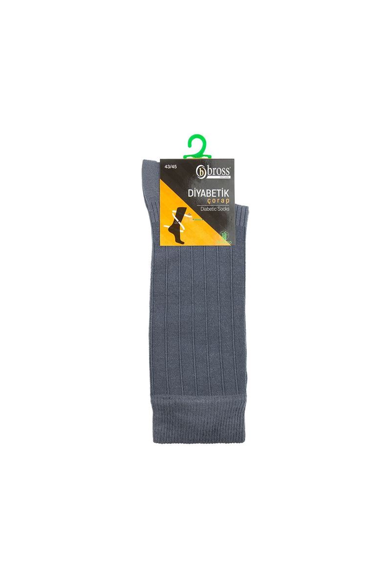 BROSS MEN DIABETICS BAMBOO SOCKS SMOKED