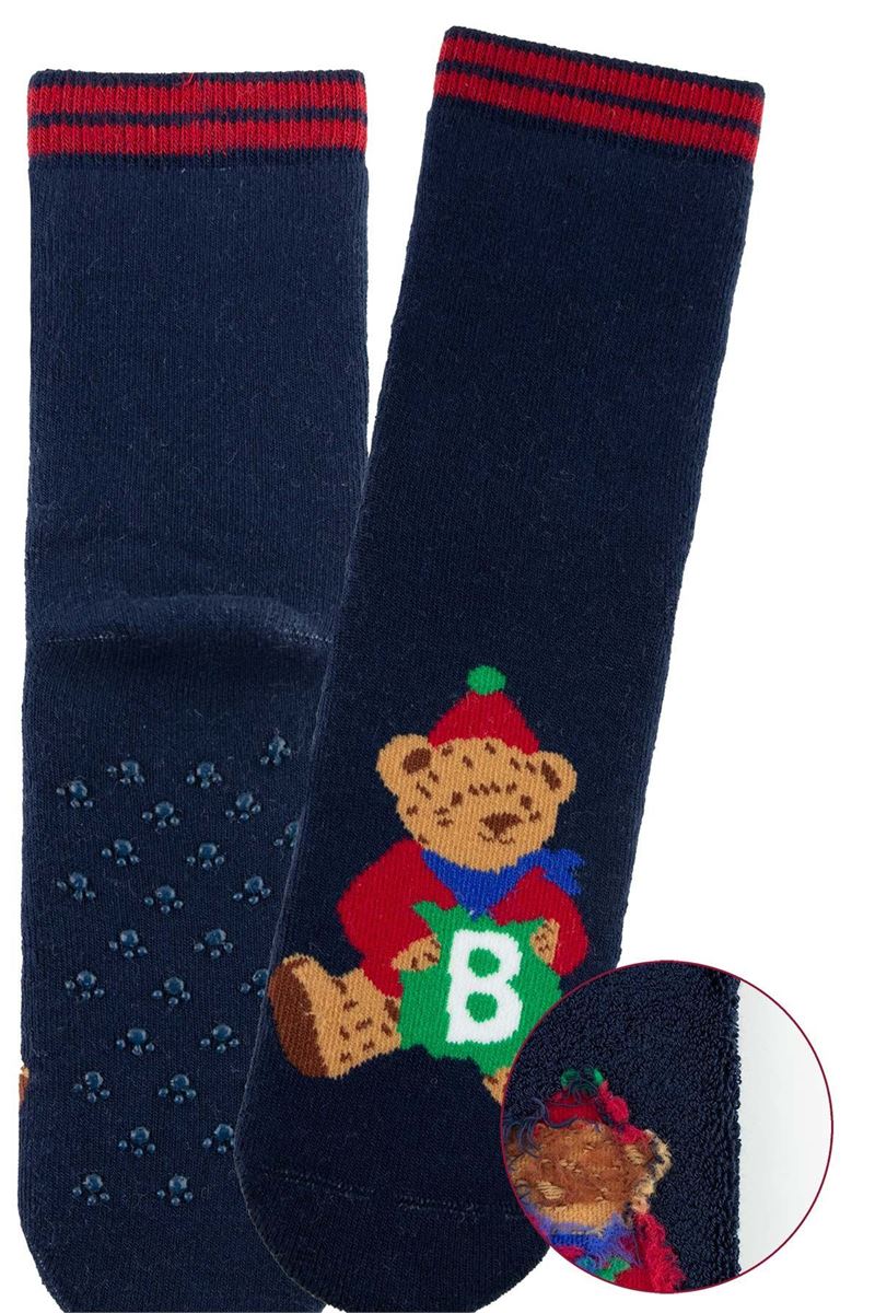 BROSS B BEAR BOYS’ TERRY SOCKS ASORTY