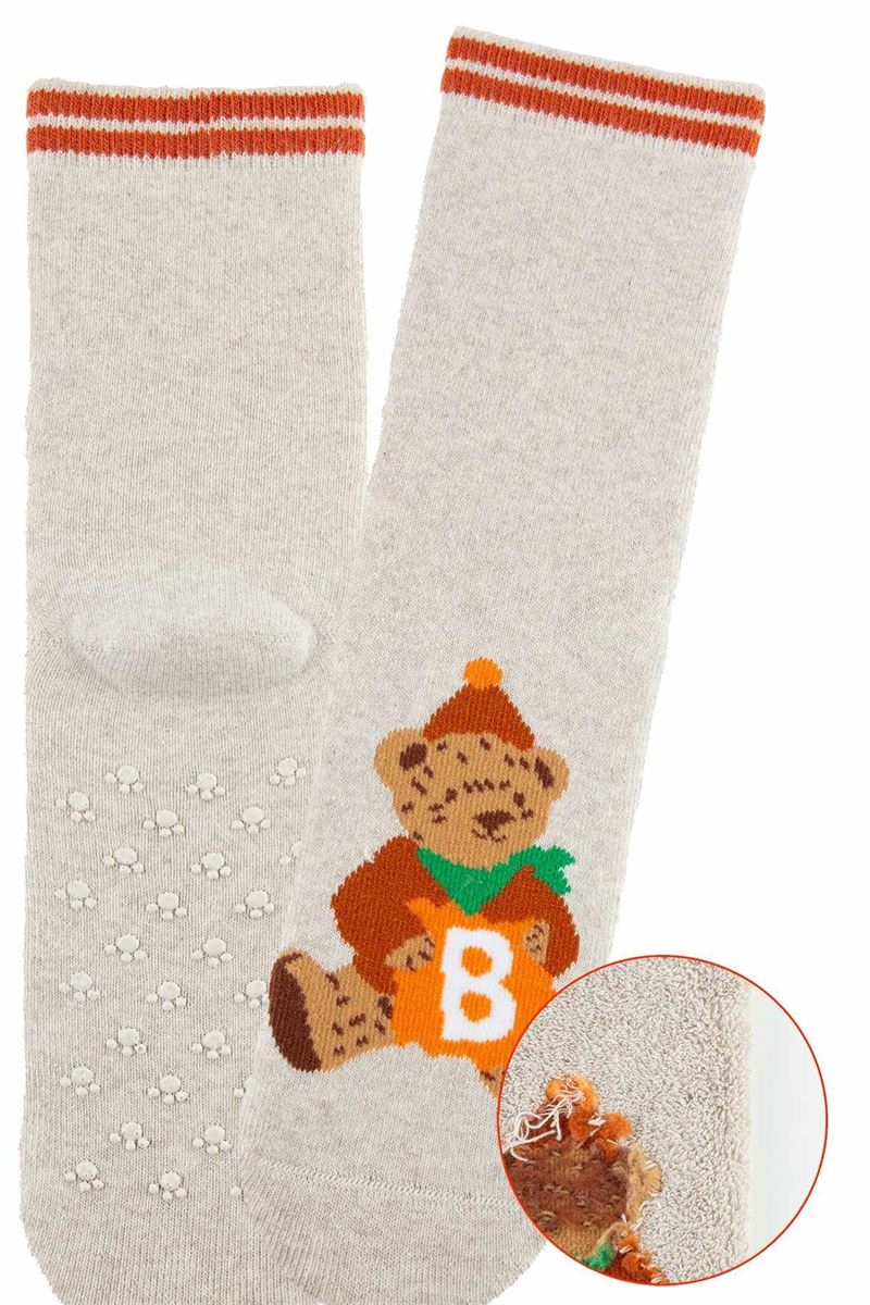 BROSS B BEAR BOYS’ TERRY SOCKS ASORTY