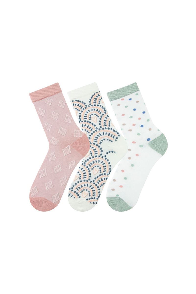 BROSS WOMEN CREW SOCKS ASORTY