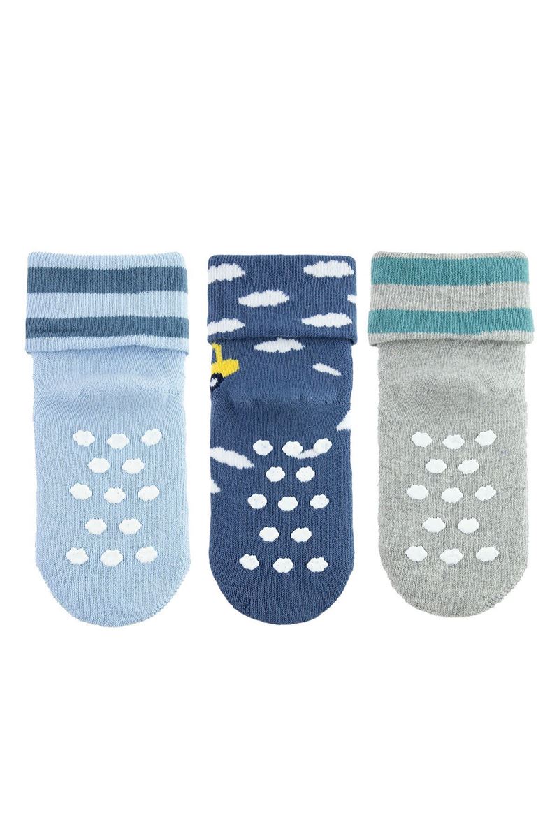 BROSS CAR BABY BOYS’ TERRY SOCKS ASORTY