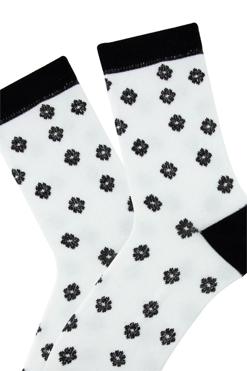 BROSS WOMEN FLOWERS CREW SOCKS ASORTY