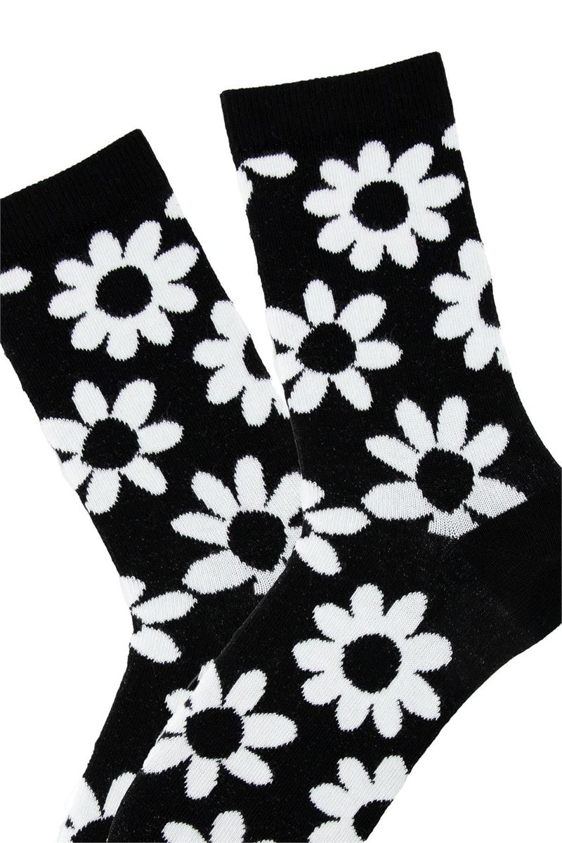 BROSS WOMEN FLOWERS CREW SOCKS ASORTY