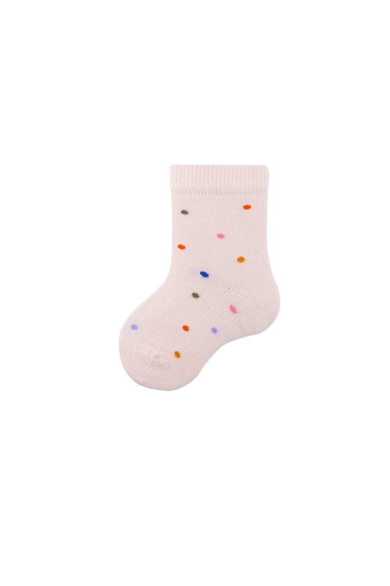 BROSS BABY GIRL ANKLE SOCKS FLOWER PATTERNED ASORTY