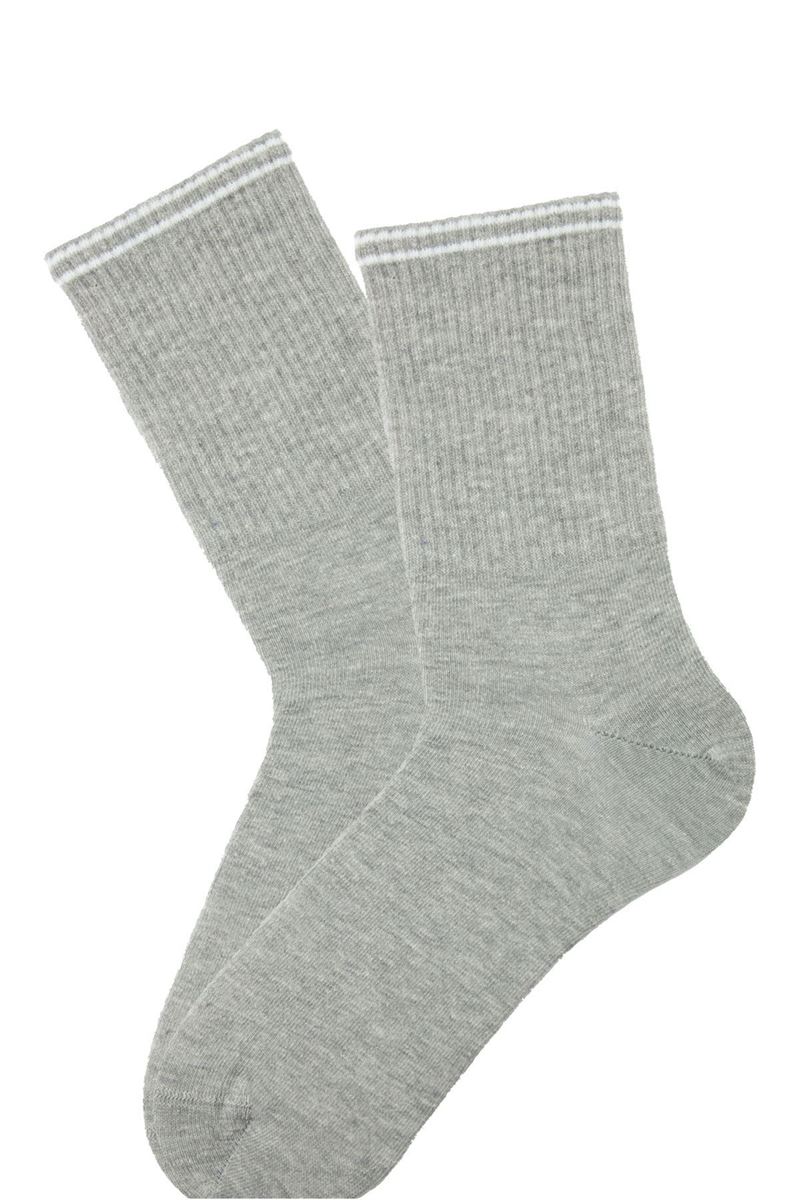 BROSS MAN SPORT LINE MID-CALF SOCKS ASORTY