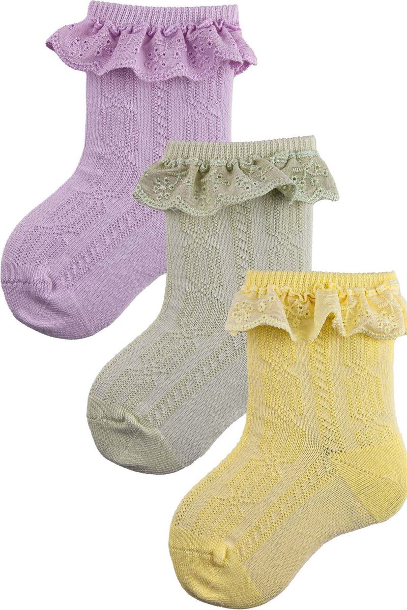 BROSS BABY CREW SOCKS ASORTY