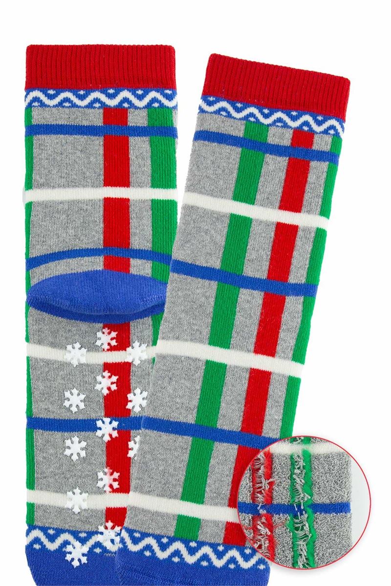 BROSS COLORFUL DEER BOYS’ TERRY SOCKS ASORTY