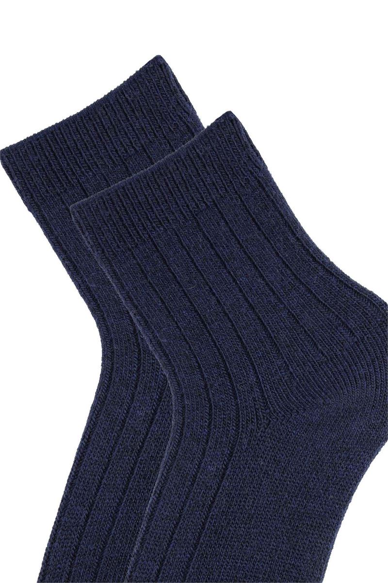 BROSS DERBY WOOL BOYS  SOCKS NAVY BLUE