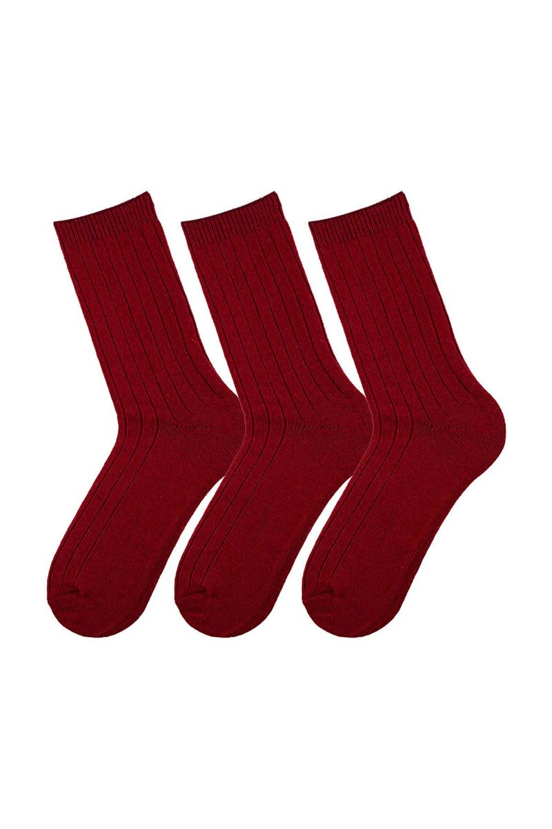 BROSS PLAIN WOOL WOMEN SOCKS 