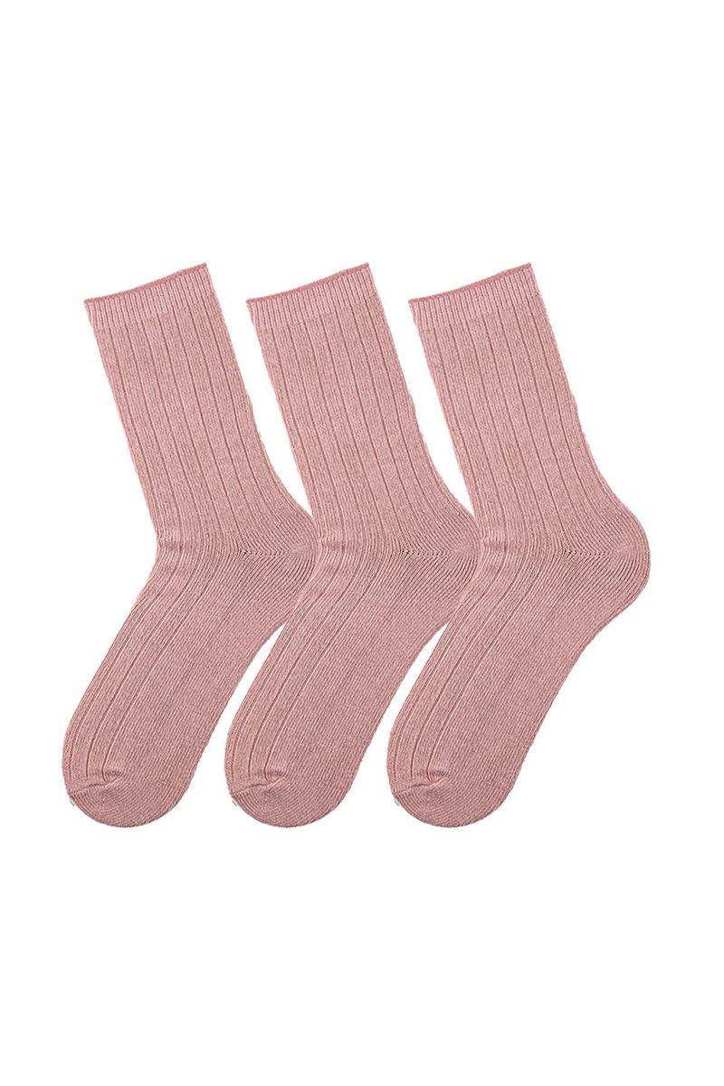 BROSS PLAIN WOOL WOMEN SOCKS 