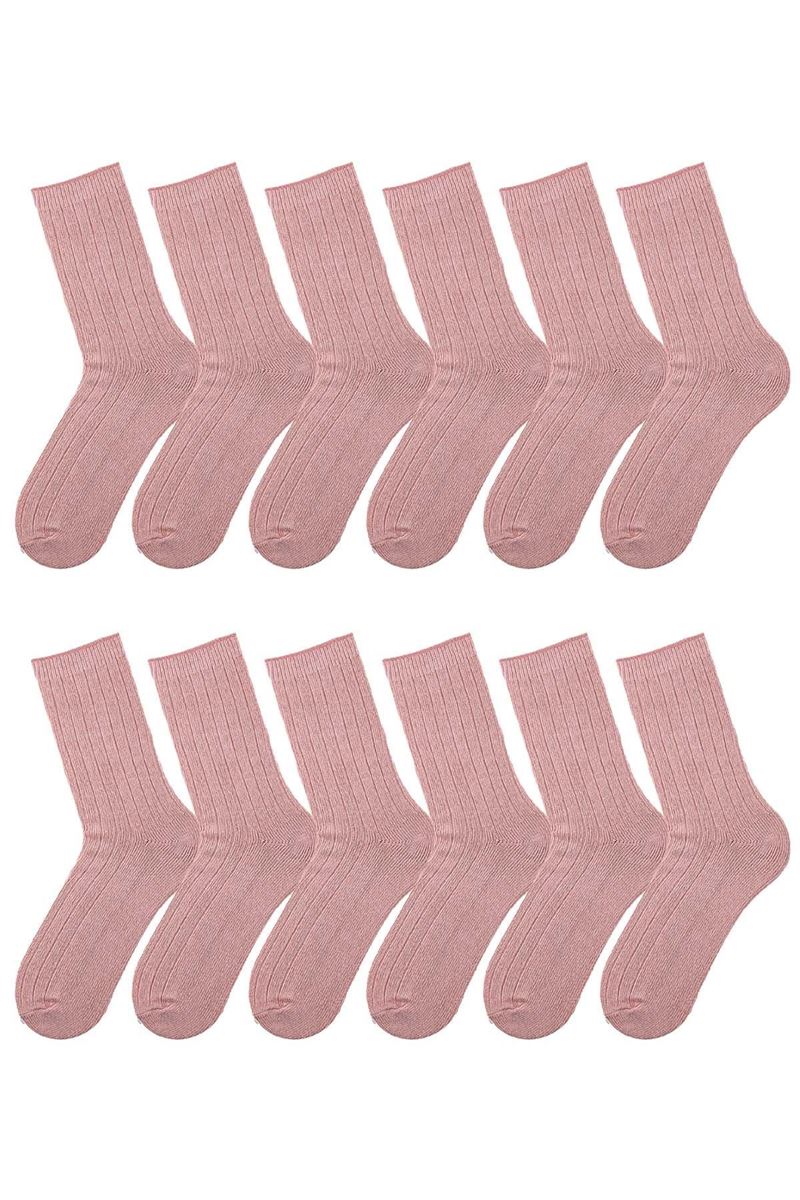 BROSS PLAIN WOOL WOMEN SOCKS 